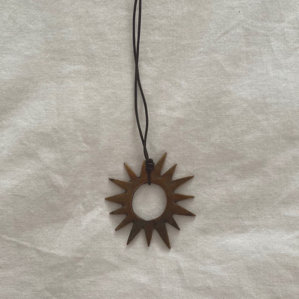 Sun Design Necklace